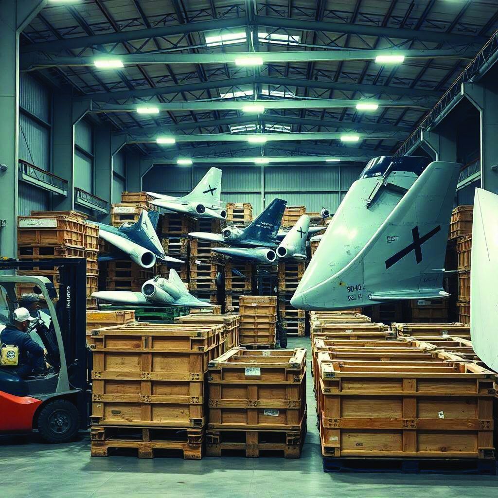 Used Aircraft Spare Parts Trading